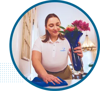 MaidPro cleaning professional